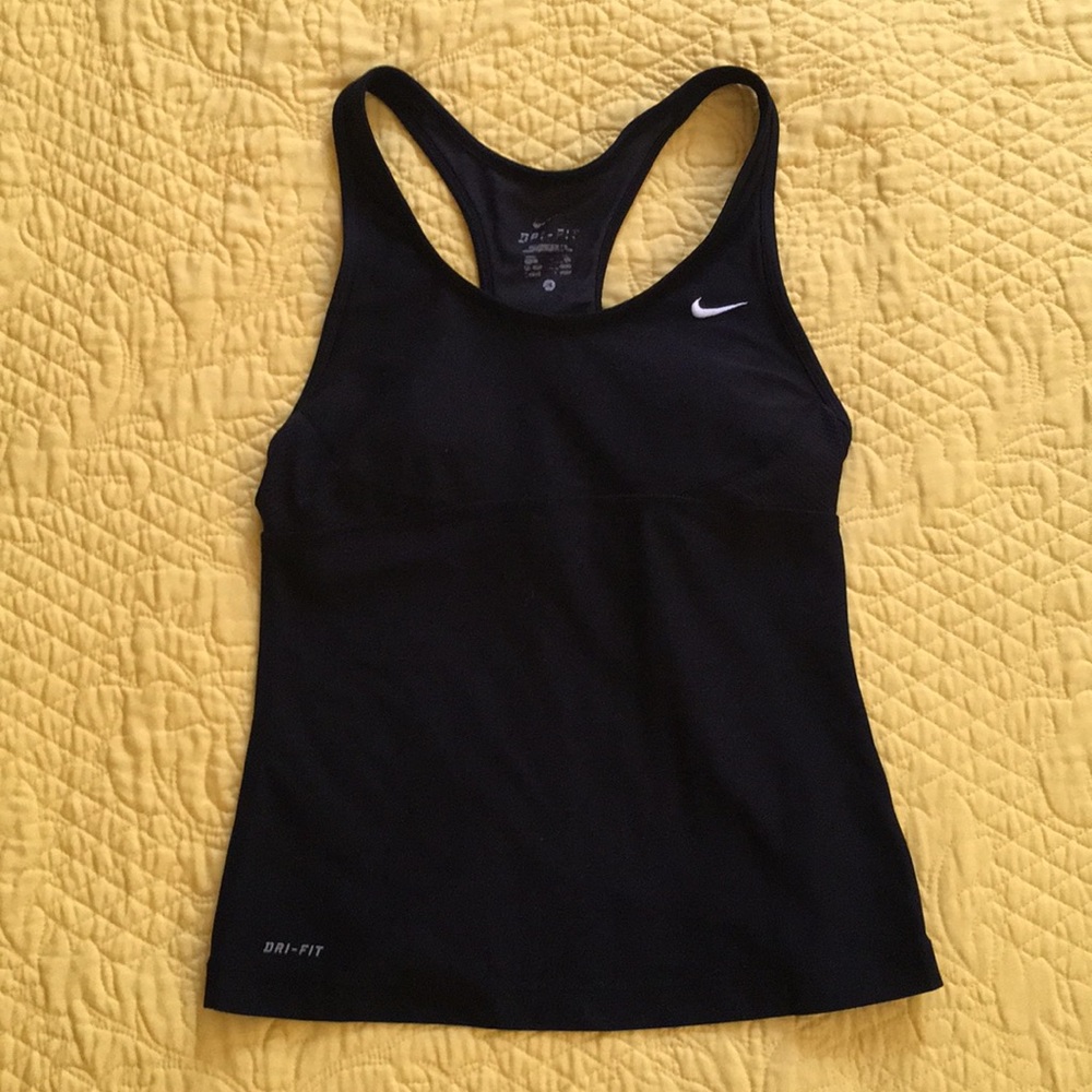 Nike DRI-FIT tank top with built in bra!